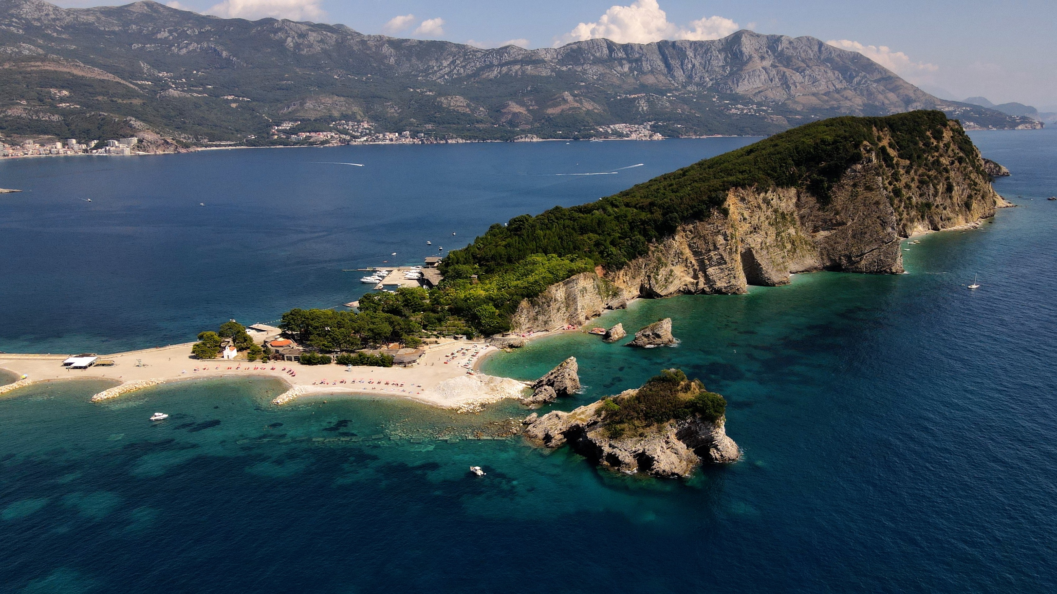 Montenegro boat trip to Saint Nikola Island